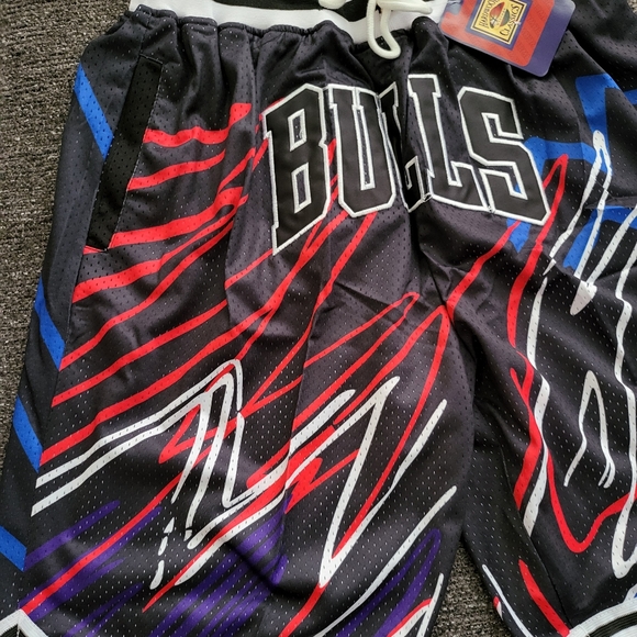 Just Don Chicago Bulls TB HC Basketball Shorts 🏀 - Picture 2 of 6